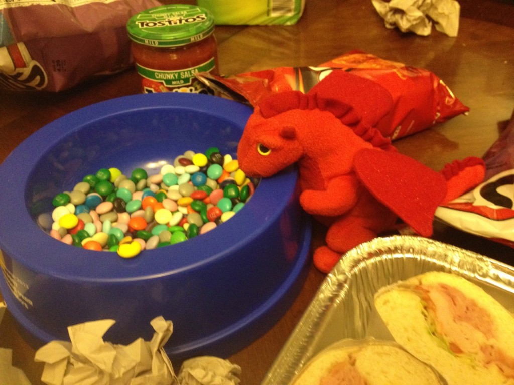 Dafydd prefers candy to booze. He is a responsible dragon.