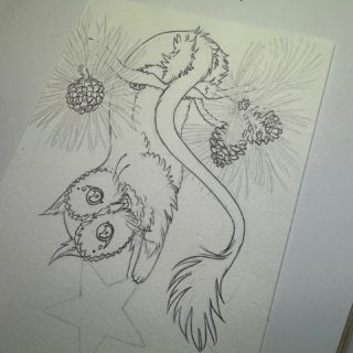 A little something for the holidays coming up #art #holidays