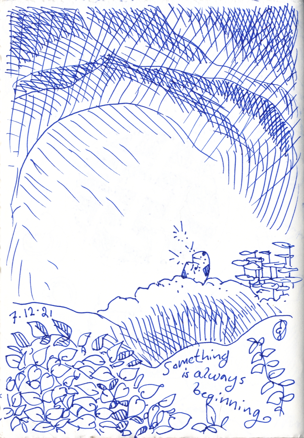 Something is always beginning.